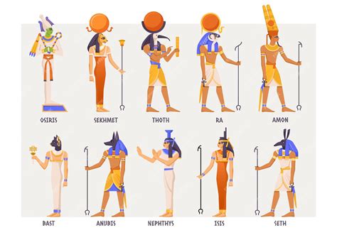 Nine Gods Of Egypt
