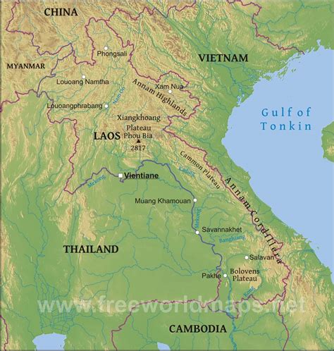 Navigating The Landscape: A Comprehensive Exploration Of Laos On The World Map - "Polar ...