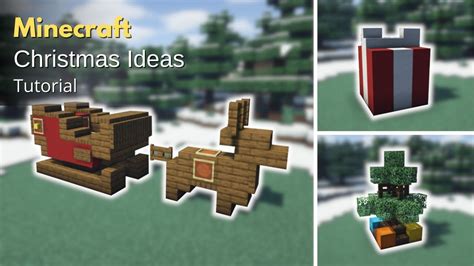 Image result for Christmas Builds Minecraft Tutorial