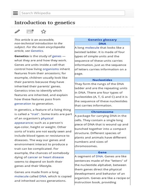 Genetics Introduction 的图像结果