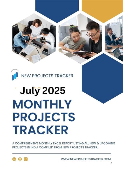 Monthly Projects Tracker – July 2025 – NPT Report Store