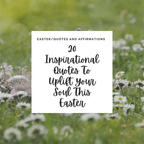 20 Inspirational Quotes To Uplift Your Soul This Easter – Riyah Speaks
