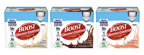 Buy Boost Glucose Control Nutritional Drink Variety Pack, 1 Chocolate ...