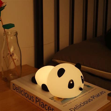 Buy NIRVITTHAL Kids Night Light,Rechargeable Cute Lamp with 3-Level ...