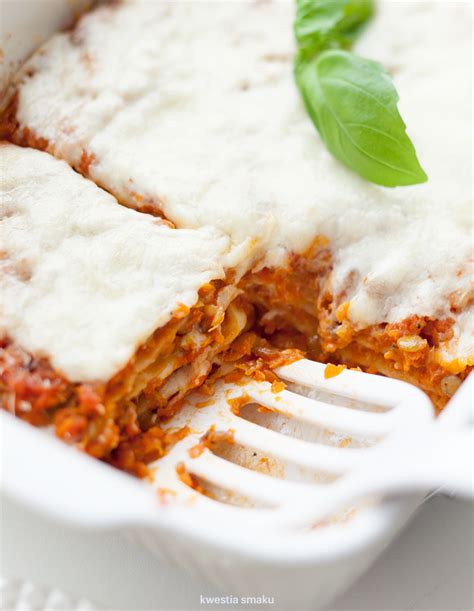 Wegetaria?ska lasagne bolognese   Kwestia Smaku