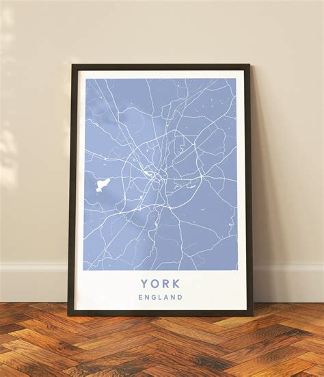 York, England – Map – Plume