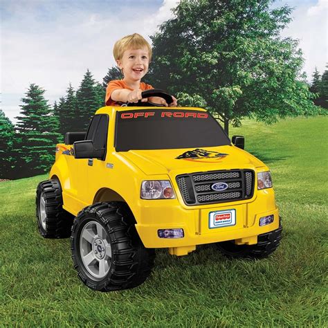 Fisher_Price_Power_Wheels_F150_6V | Power wheels, Kids ride on, Ride on ...