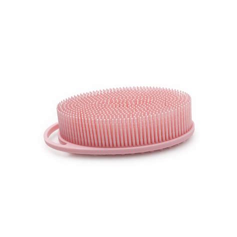 MOMISY 2-in-1 Silicone Body and Shampoo Brush, Exfoliating Bath Scrubb ...