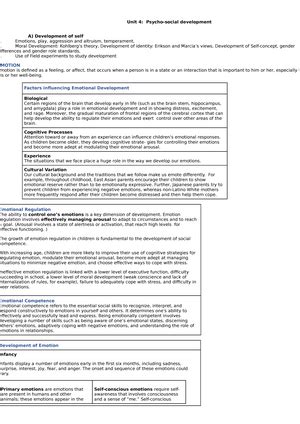 Unit 1 dev psych - summary of unit 1 - Unit 1 Development is often ...