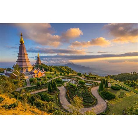 Pitaara Box Noppapol Phumsiri Pagodas At Doi Inthanon, Thailand ...