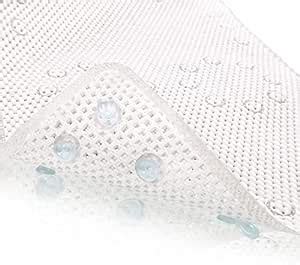 Buy STAR WORK Bathtub Mat with Drain Holes, Bathtub Soft Foam Rug Non ...