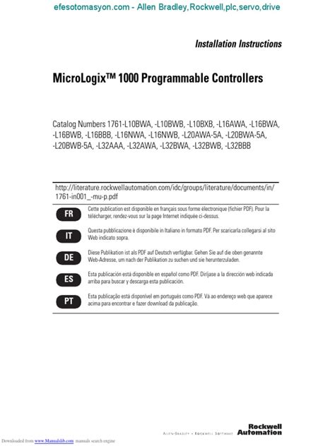 Image result for MicroLogix 1000 Program Example