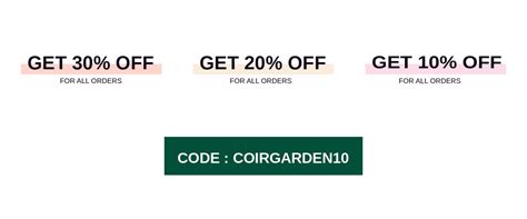 Hanging Planters, Baskets, Door Mats & More | Coir Garden