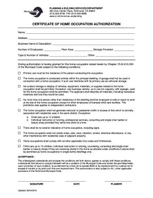 Fillable Online 450 Civic Center Plaza, Richmond, CA 94804 Fax Email ...