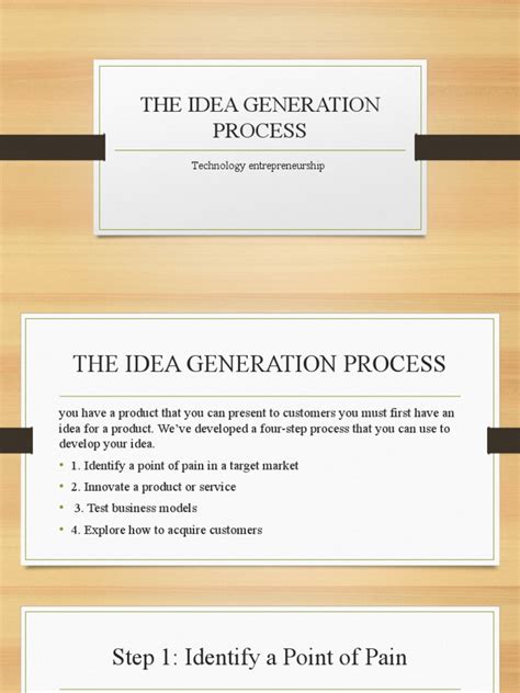 Idea Generation Process 的图像结果