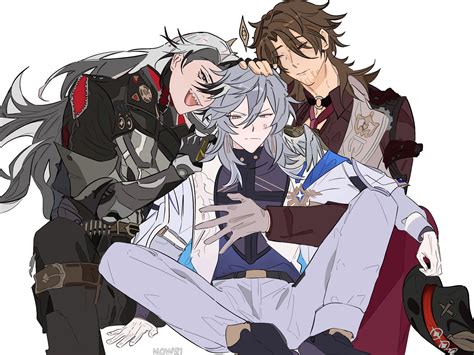 sunday, boothill, and gallagher (honkai and 1 more) drawn by onowri ...