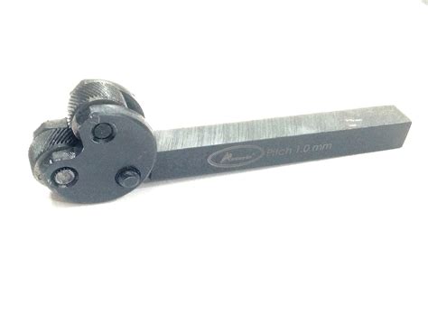 KNURLING TOOL PIVOT HEAD DIAMOND METRIC PITCHES PATTERN 1/2" SQ. SHANK ...