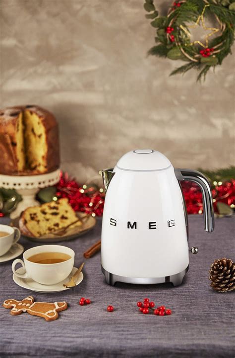 Buy Smeg KLF03WHUK Retro Style Kettle, Water Level Indicator, 360 ...