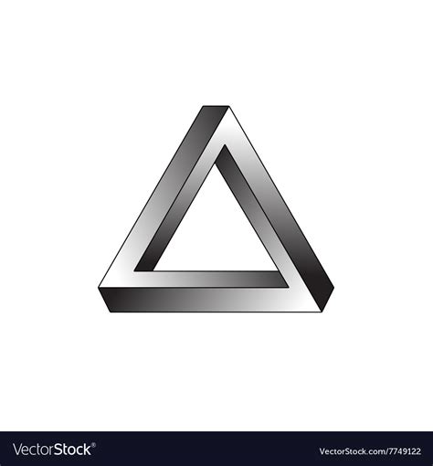 Image result for Impossible Triangle Vector