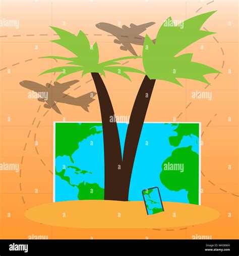 Image result for Palm Tree Map
