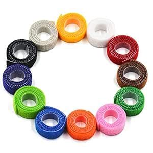 Buy 12Pcs Pack Newborn Puppy Collars Pet Whelping Magic Tape Collars ...