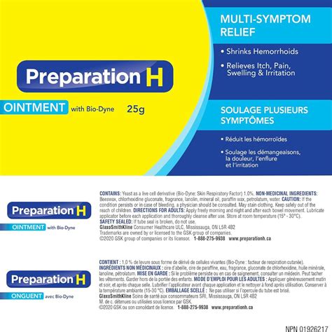 Buy Preparation H Ointment for Hemorrhoid Relief | Pharmacy24