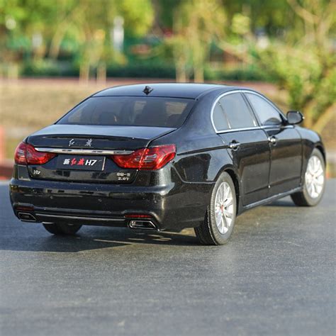 Original factory authentic 1:18 HONGQI H7 2017 version diecast alloy c ...