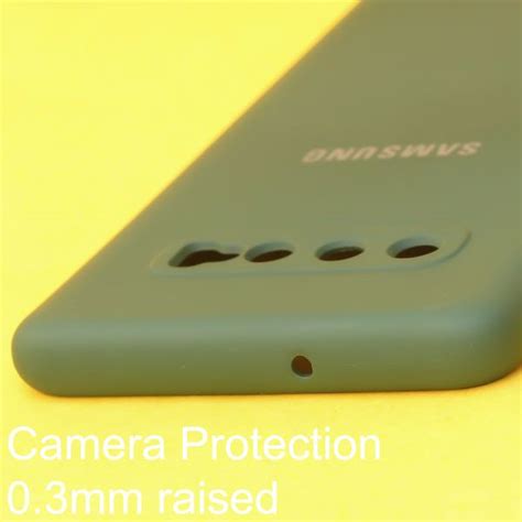 Dark Green Original Camera Silicone case for Samsung S10 Plus – The Hatke