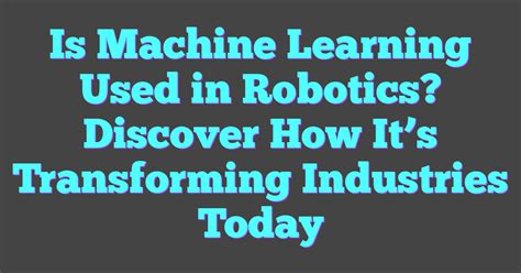 Machine Learning for Robotics 的图像结果
