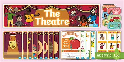 The Theatre Role-Play Pack-the theatre, role play, pack, the theatre pack,