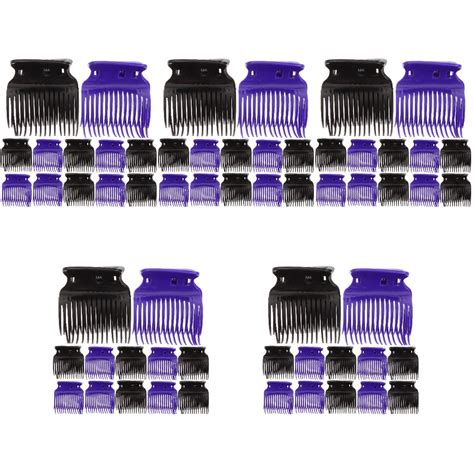 60 pcs Hot Roller Clips Plastic Hair Curler Claw Clips Replacement ...
