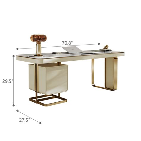 Office Desk|Office Table|Office Cabinet|Computer Desk With Maple Stora ...