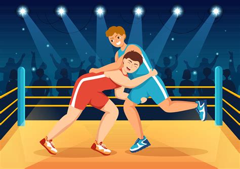 Boxing Match Cartoon 的图像结果