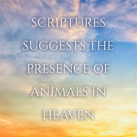 What Animals Are Mentioned In Heaven at Nancy Townsend blog