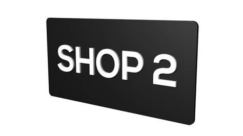 SHOP 2 | Shop Signage | shop name Signage