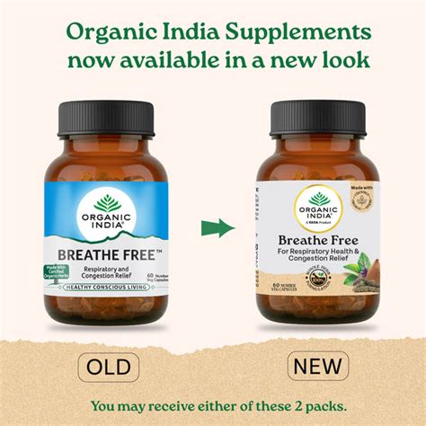 Organic Breathe Free capsules for enhanced lung health – Organic India