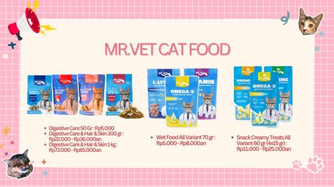 Review Cat Food dari Petour yaitu Bite of Wild & Mr. Vet!