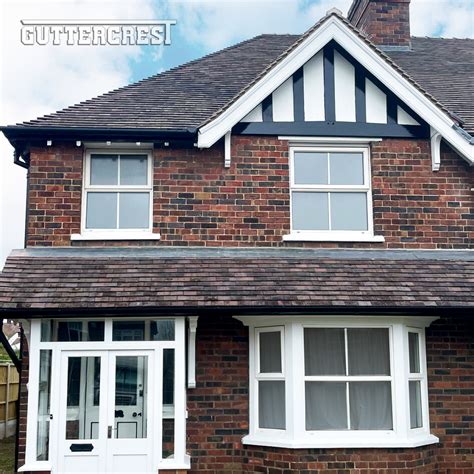 1930s High Maintenance Cast Iron Gutters and Pipes replaced with Low ...