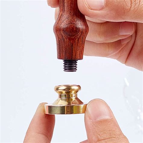 Buy CRASPIRE Wax Seal Stamp Head Replacement Clock Removable Sealing ...