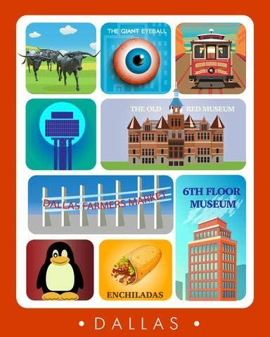 The Craftz Dallas Poster : Amazon.in: Home & Kitchen