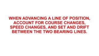 Image result for Running Fix On Chart Work Example