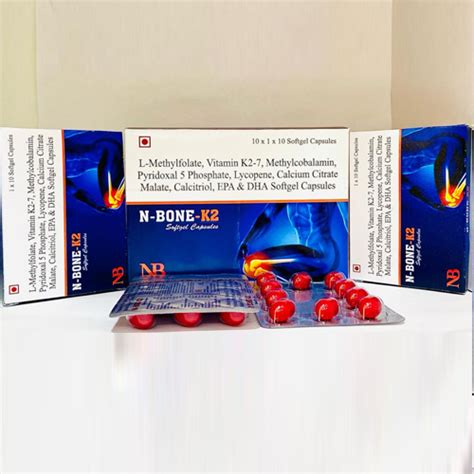 N-BONE-K2 Softgel Capsules Nexbon Lifesciences