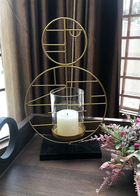 Get Oval-Geometrical Shape Candle Holder at ₹ 1289 | LBB Shop