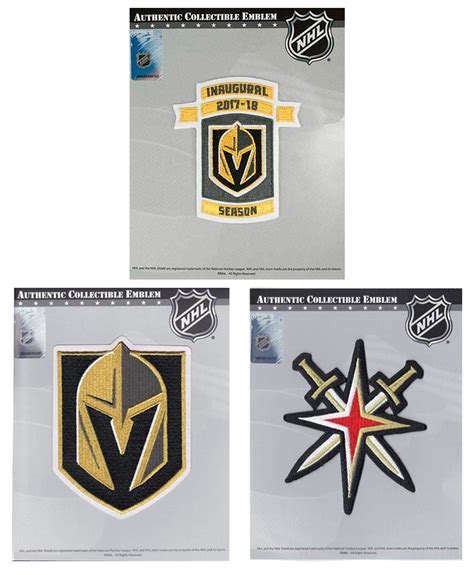 National Emblem Vegas Golden Knights Inaugural Season, Primary Logo and ...