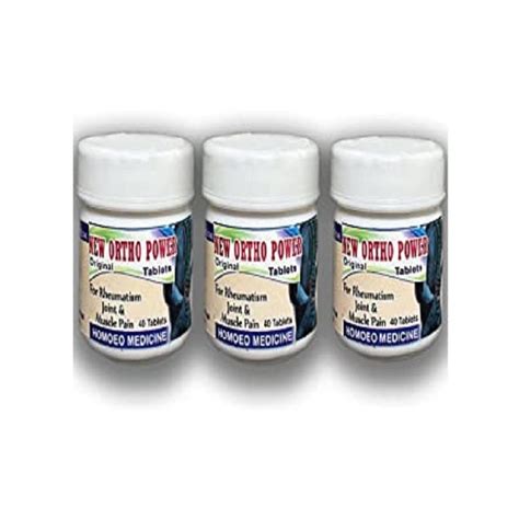 Ayurvedic New Ortho Power Tablet Pack of 3 : Amazon.in: Computers ...