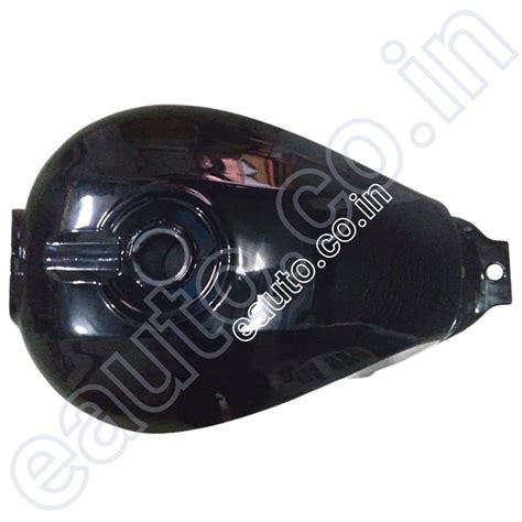 Ensons Petrol Tank for Honda Shine Type 4/ Type 5 (Black/ Red)