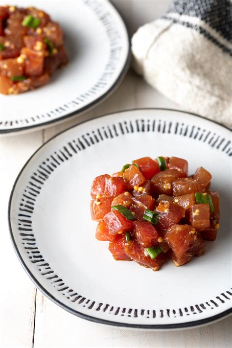 Ahi Tuna Tartare Recipe + VIDEO - A Spicy Perspective