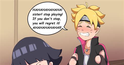 #BORUTO Boruto vs Himawari [part 1] - StarEvoletのイラスト - pixiv