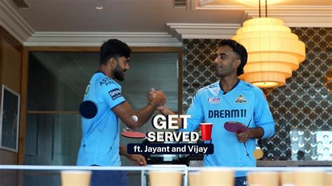 Served ft Vijay Shankar and Jayant Yadav