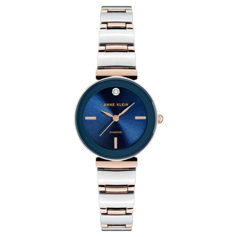 Buy Online Anne Klein Quartz Analog Blue Dial Metal Strap Watch for ...